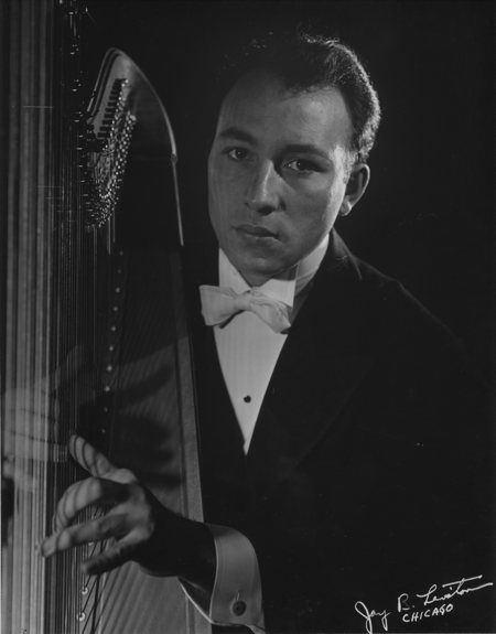 Mr. Victor Salvi – young harpist